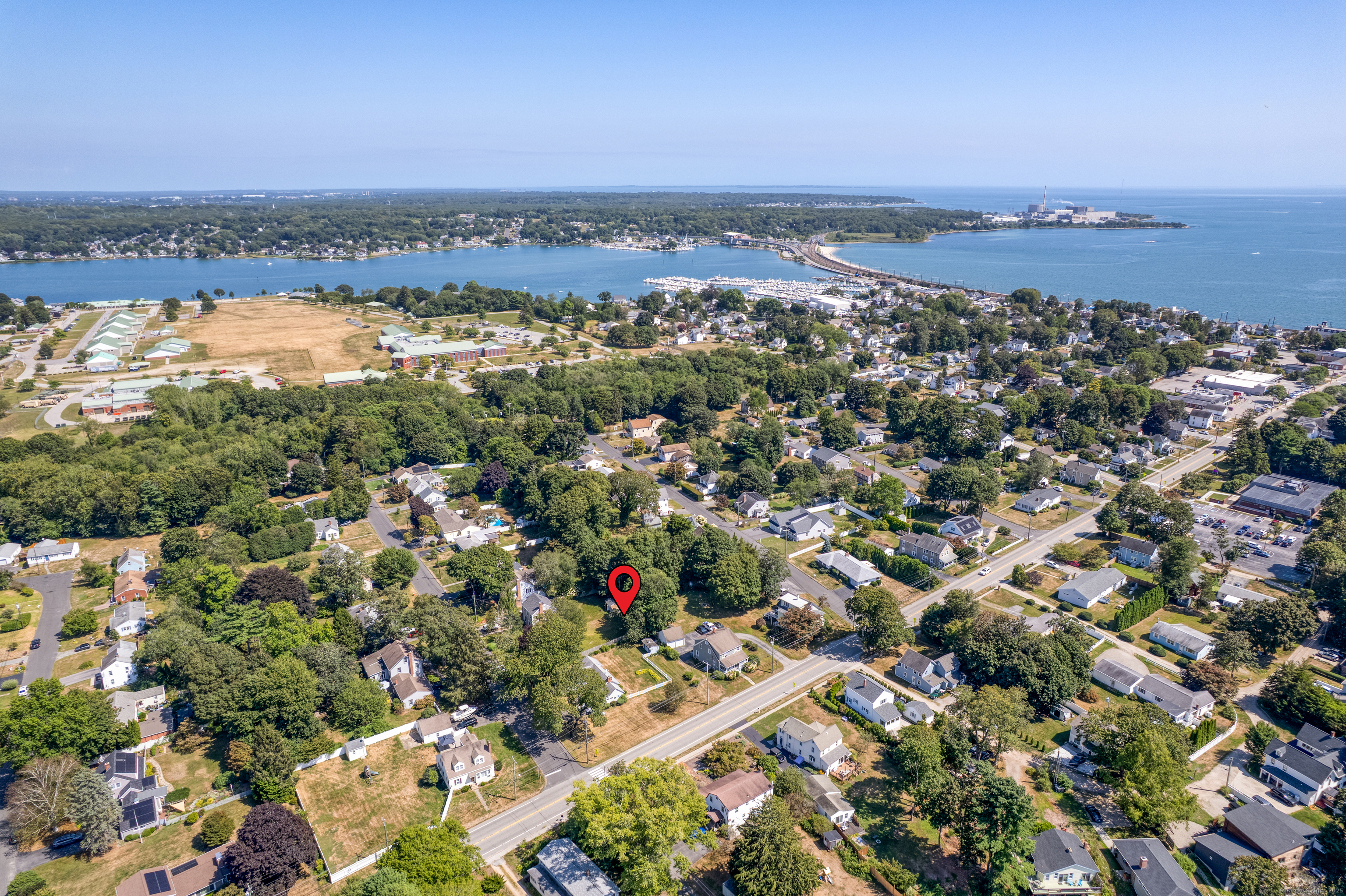 139 Pennsylvania Avenue East Lyme, CT 06357 - Photo 27 of 28 an aerial view of a city