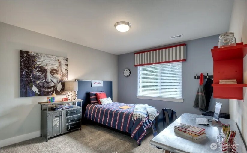 3606 200th Place Southeast Bothell, WA 98012 - Photo 16 of 28 a bedroom with a bed and a window