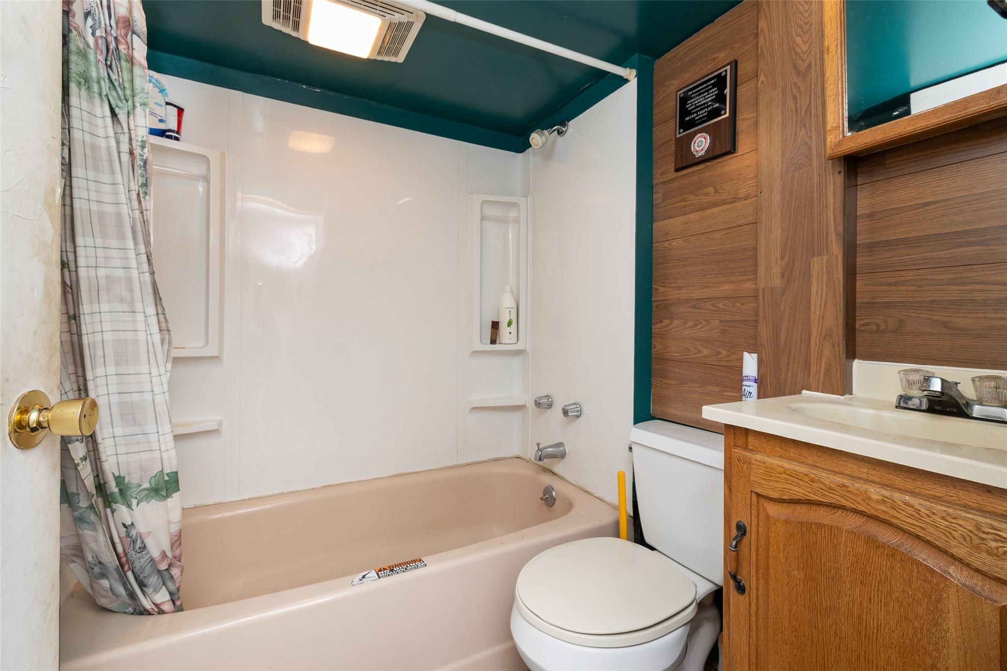 33 North Coleman Road Centereach, NY 11720 - Photo 26 of 40 Full bath with shower / bath combination with curtain and vanity