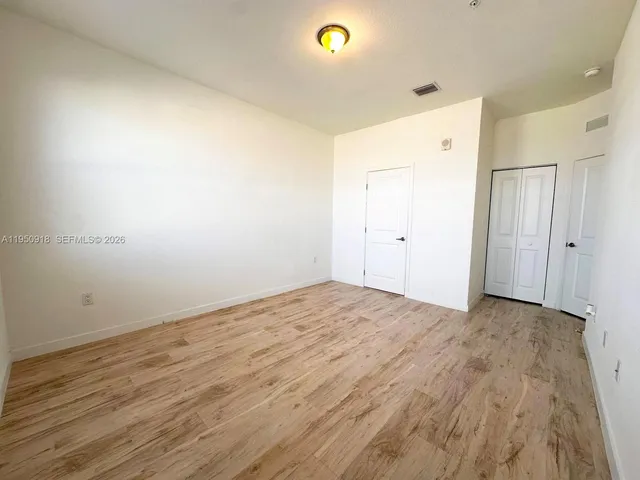 a view of empty room