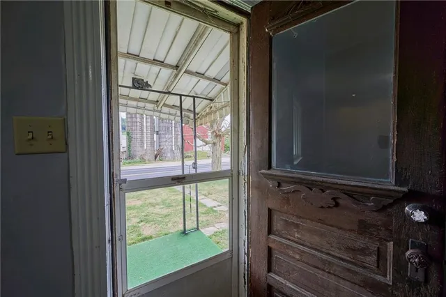 a view of a small space