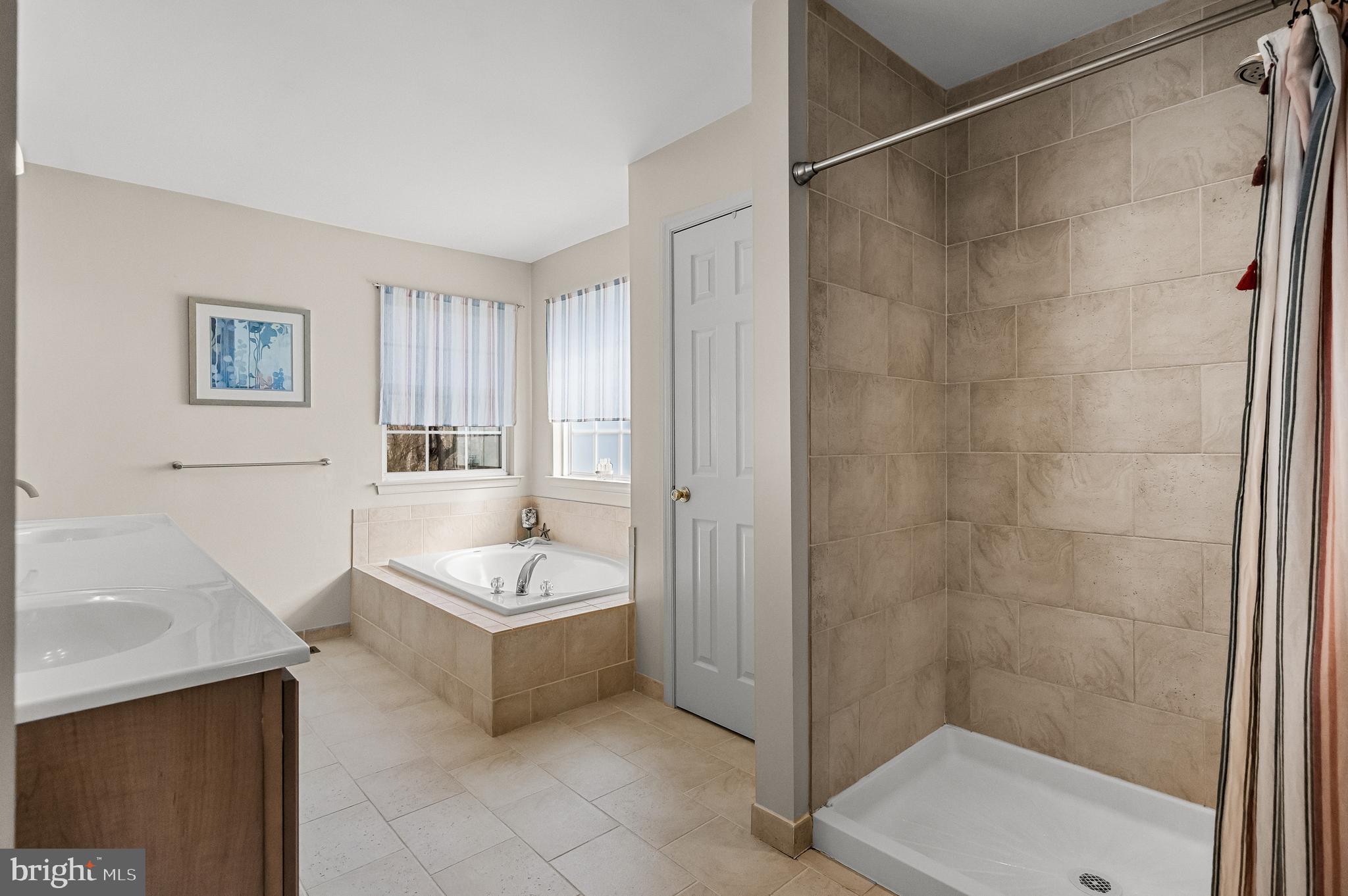 23 Longfellow Lane Hainesport, NJ 08036 - Photo 27 of 54 Ensuite Bath w/ Tile shower and sunken tub