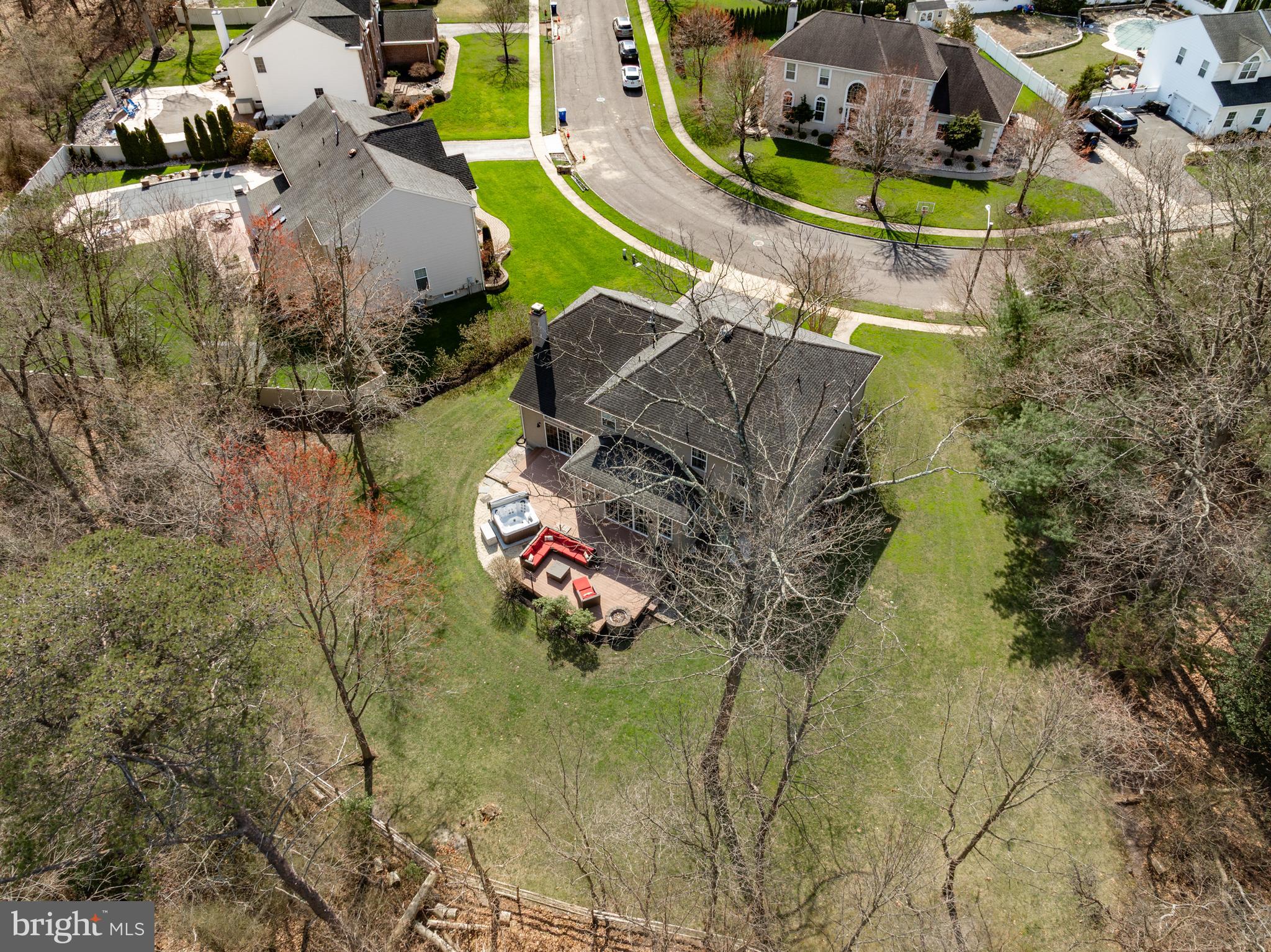 23 Longfellow Lane Hainesport, NJ 08036 - Photo 51 of 54 Aerial of Back