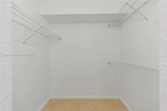 a view of a small space