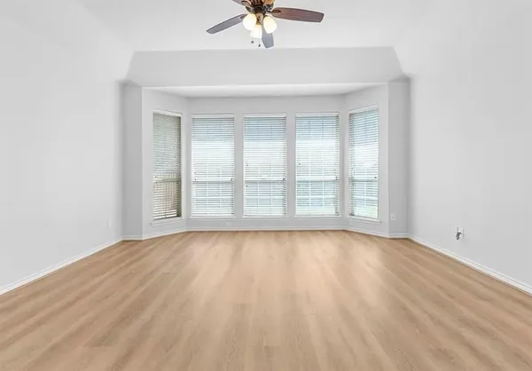 wooden floor in an empty room