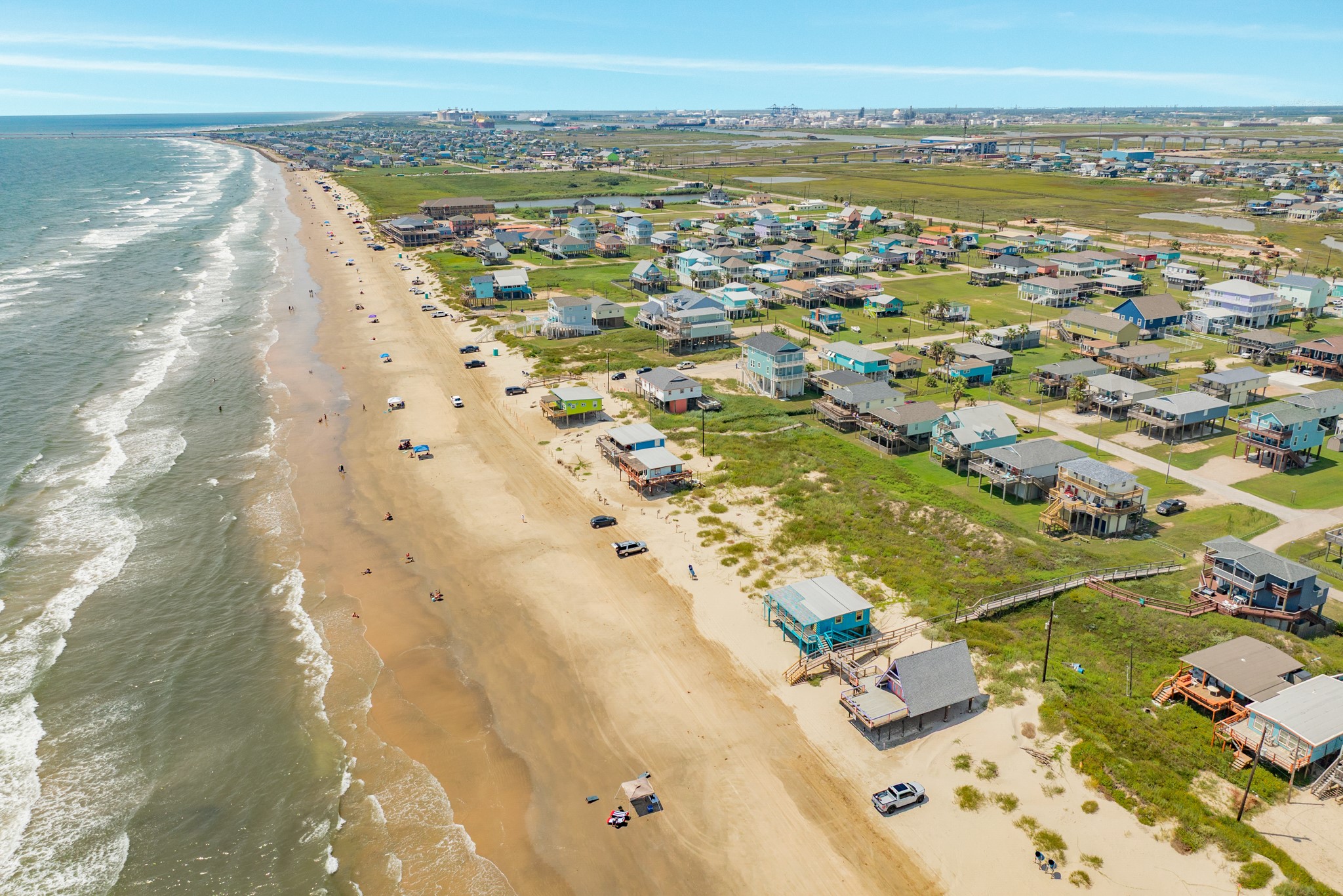 507 Point Lookout Surfside Beach, TX 77541 - Photo 6 of 31 a view of a city