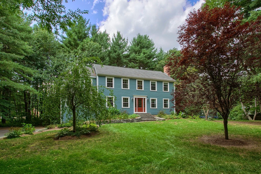 104 Sampson Road Bolton, MA 01740 - Photo 30 of 30 a house view with a garden space