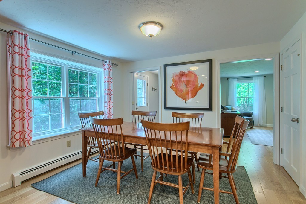 104 Sampson Road Bolton, MA 01740 - Photo 5 of 30 a view of a dining room with furniture window and outside view