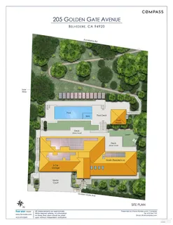 $9,750,000 | 205 Golden Gate Avenue, Belvedere, CA 94920