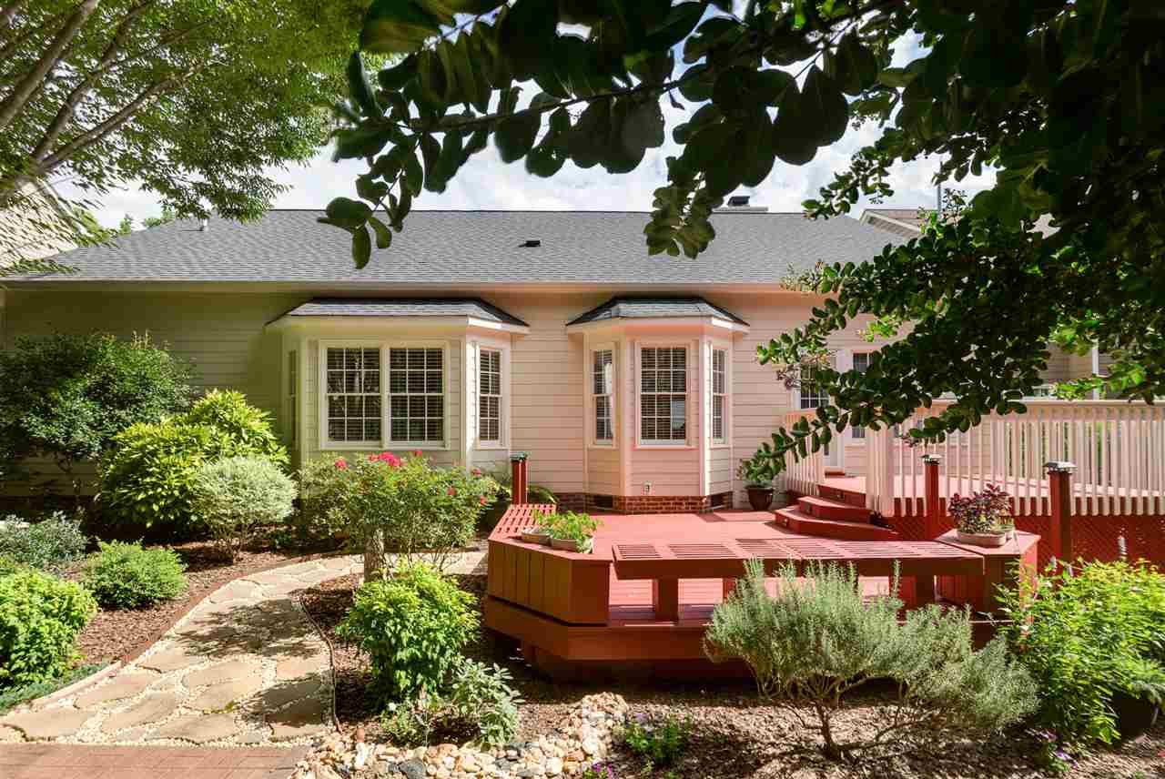 4008 Batiste Road Raleigh, NC 27613 - Photo 23 of 24 There are two decks. All siding was replaced with Hardi plank Back of home