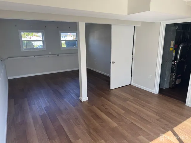 a view of swimming pool from a balcony