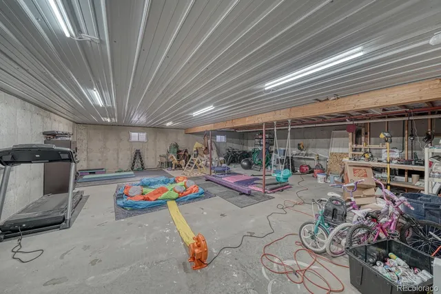 a outdoor space with lots of furniture