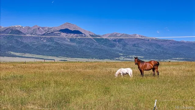 a view of a lake with a mountain in the background