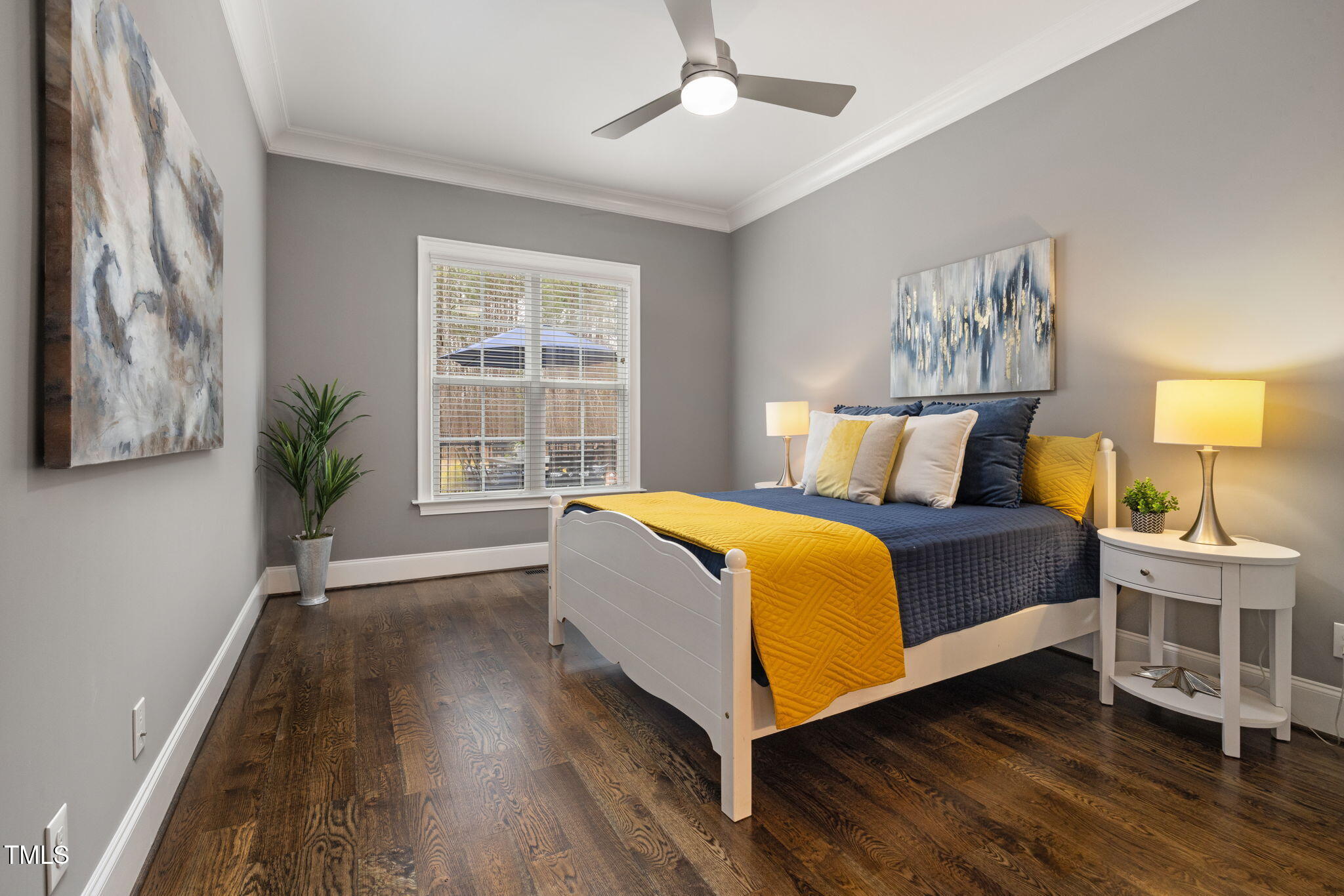 170 Pine Cone Loop Pittsboro, NC 27312 - Photo 35 of 58 a bedroom with a bed and a large window