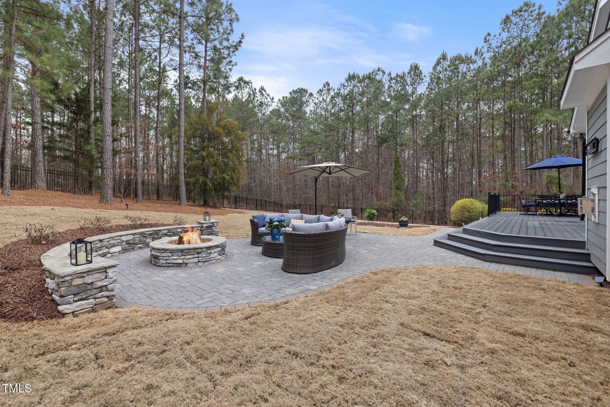 170 Pine Cone Loop Pittsboro, NC 27312 - Photo 54 of 58 a view of a patio with couple of chairs