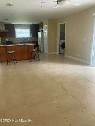 a view of game room with window