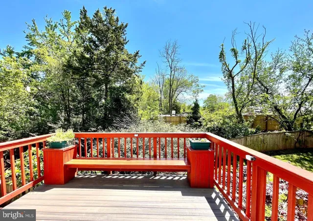 a outdoor view from deck