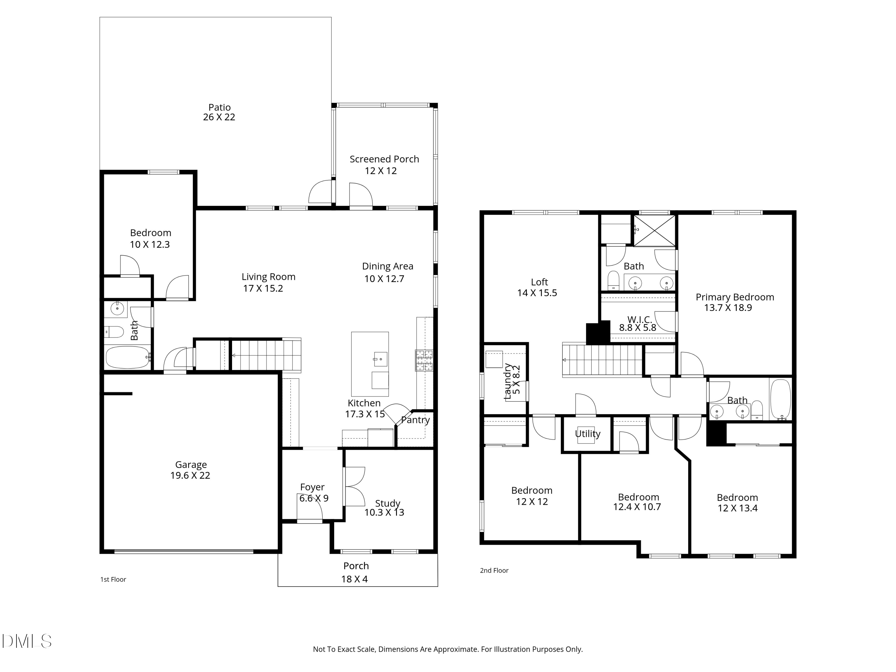 563 Fosterton Cottage Way Raleigh, NC 27603 - Photo 13 of 17 Floor plans - 563 Foster Cottage Way