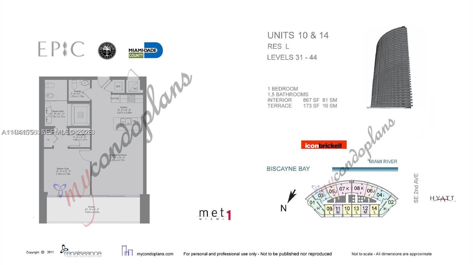 200 Biscayne Blvd Way, Unit 3514 Miami, FL 33131 - Photo 12 of 18