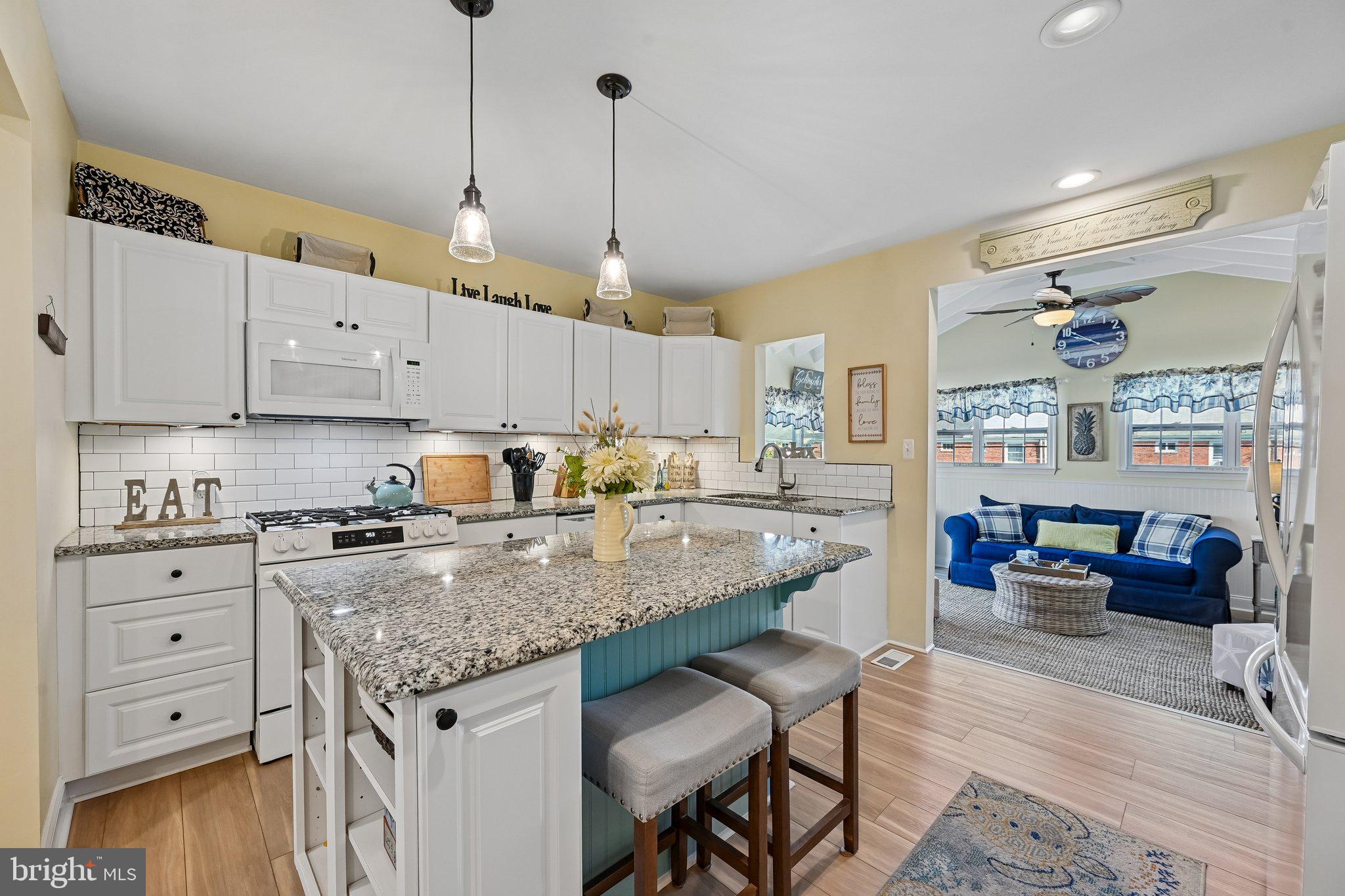 1248 June Road Baltimore, MD 21227 - Photo 19 of 80 Charming kitchen with modern flair.