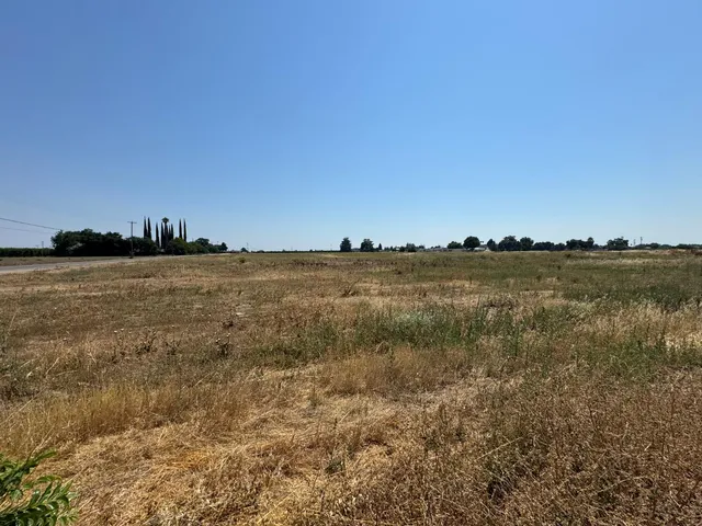 a view of a lake with a city