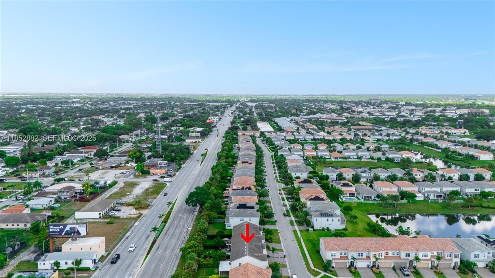 4248 Ficus Street Hollywood, FL 33021 - Photo 52 of 69 an aerial view of residential houses with outdoor space and trees