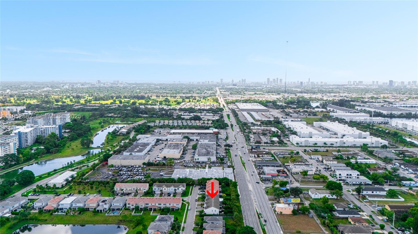4248 Ficus Street Hollywood, FL 33021 - Photo 54 of 69 an aerial view of multiple house
