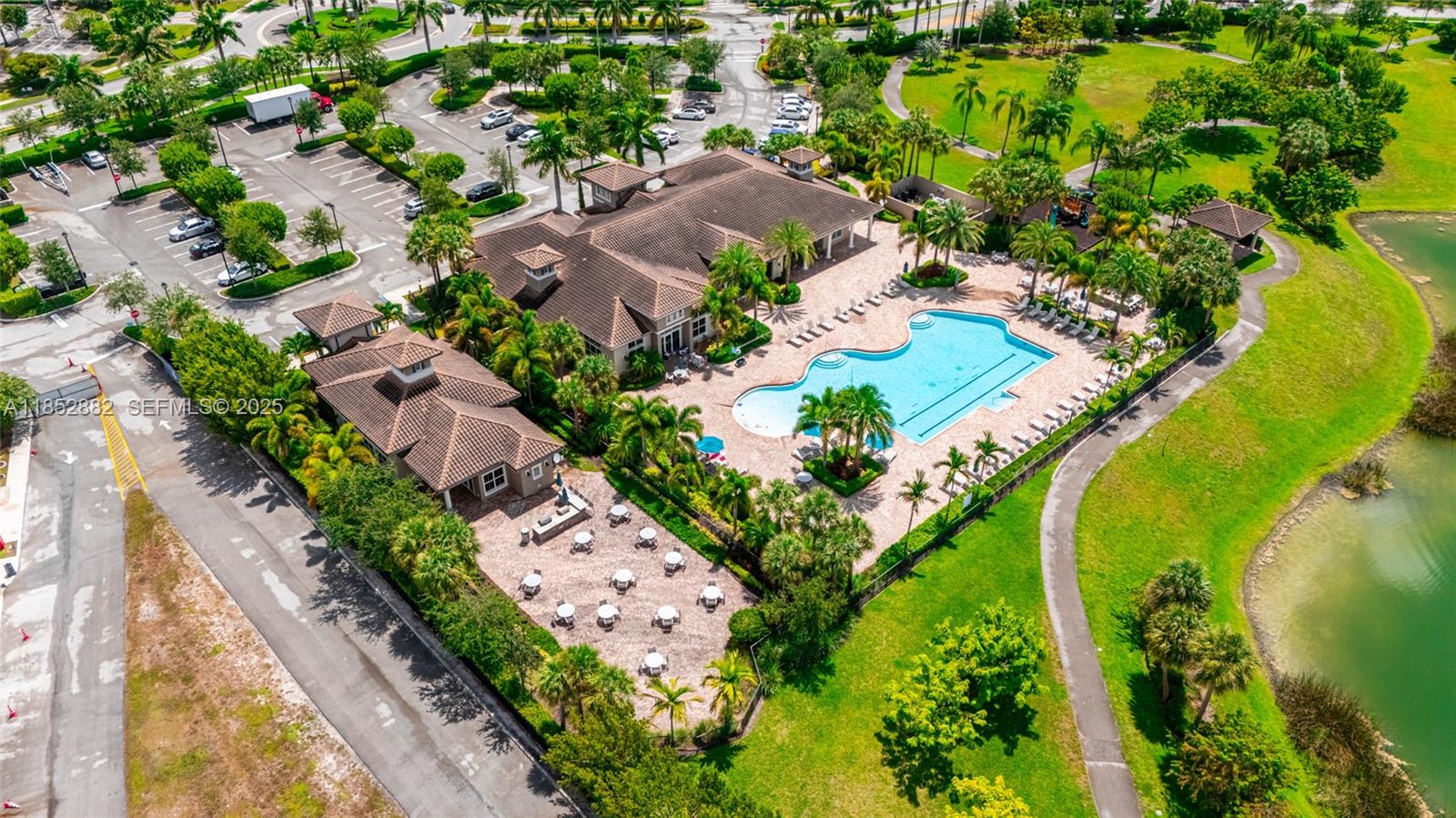 4248 Ficus Street Hollywood, FL 33021 - Photo 67 of 69 an aerial view of a house with a yard