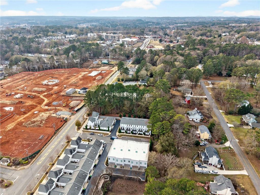 208 Sessions Street Woodstock, GA 30188 - Photo 44 of 47 an aerial view of multiple house