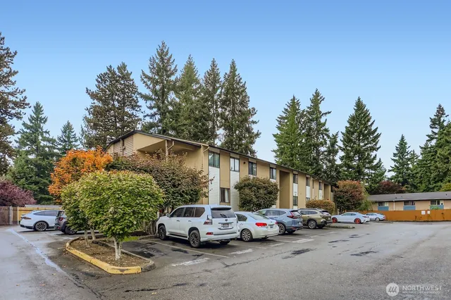 a car parked in front of a house
