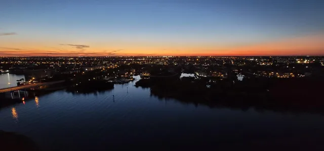 a view of a lake with a lake
