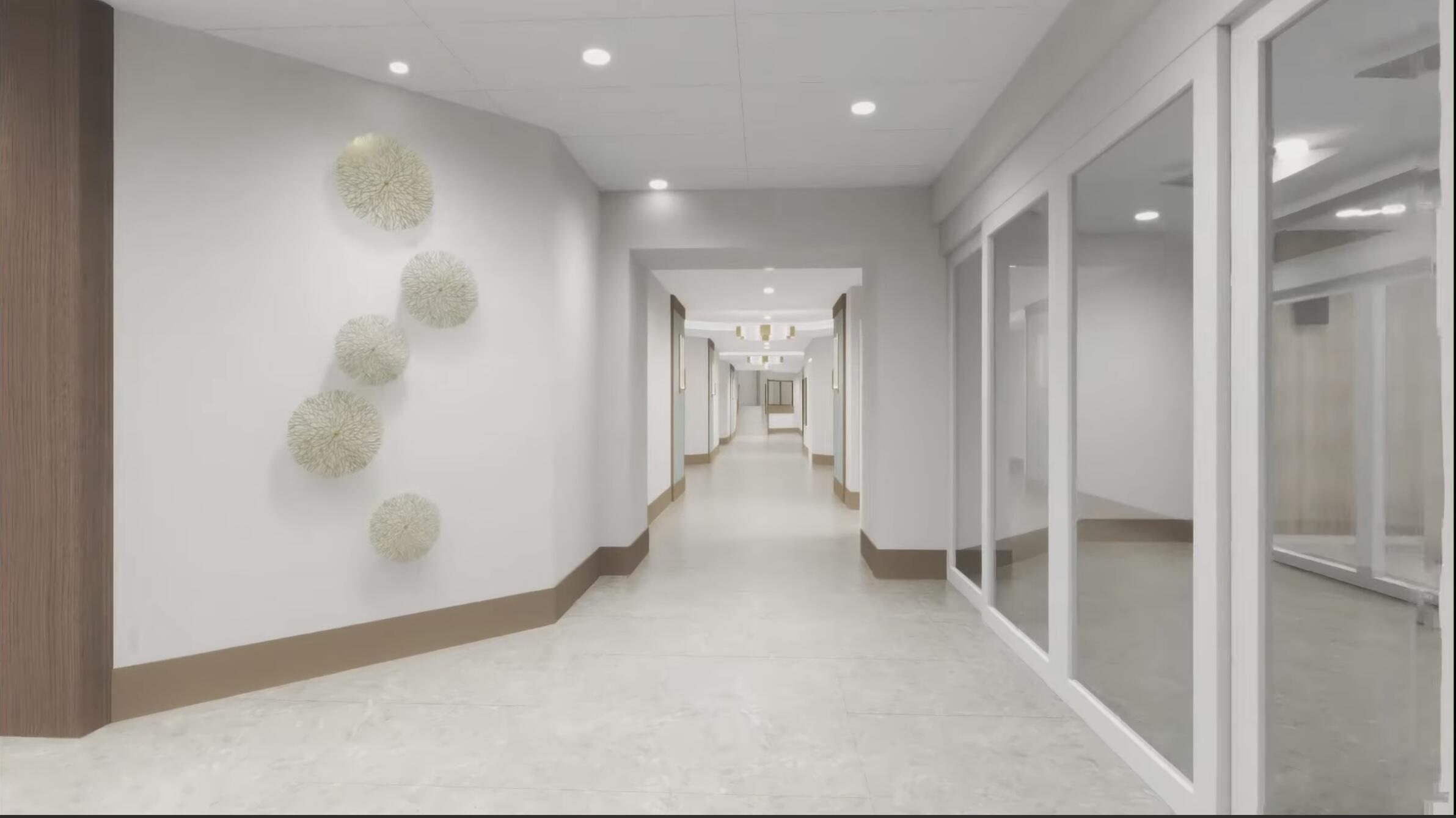 4101 North Ocean Boulevard, Unit 1604 Boca Raton, FL 33431 - Photo 42 of 51 a view of a hallway with wooden floor