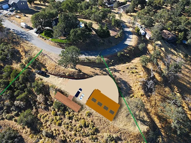 a view of a sky from a city