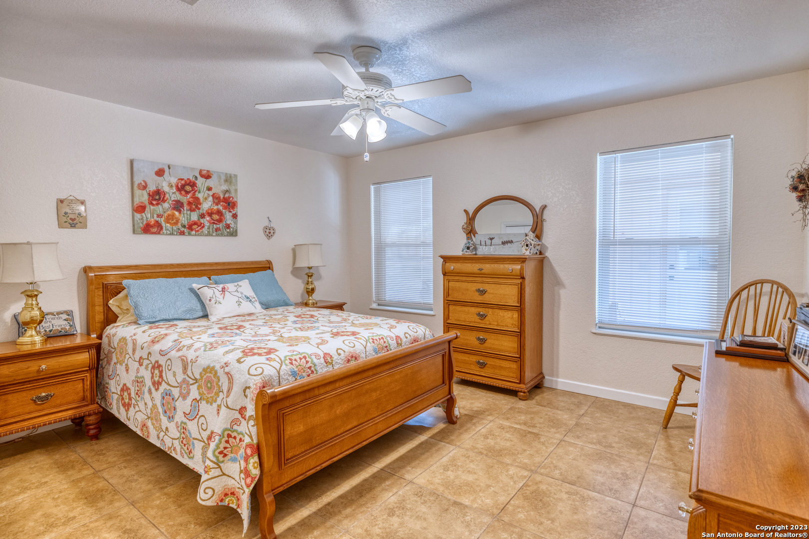 1482 Flatrock Circle Rio Frio, TX 78879 - Photo 8 of 34 a bedroom with a bed and a dresser in it