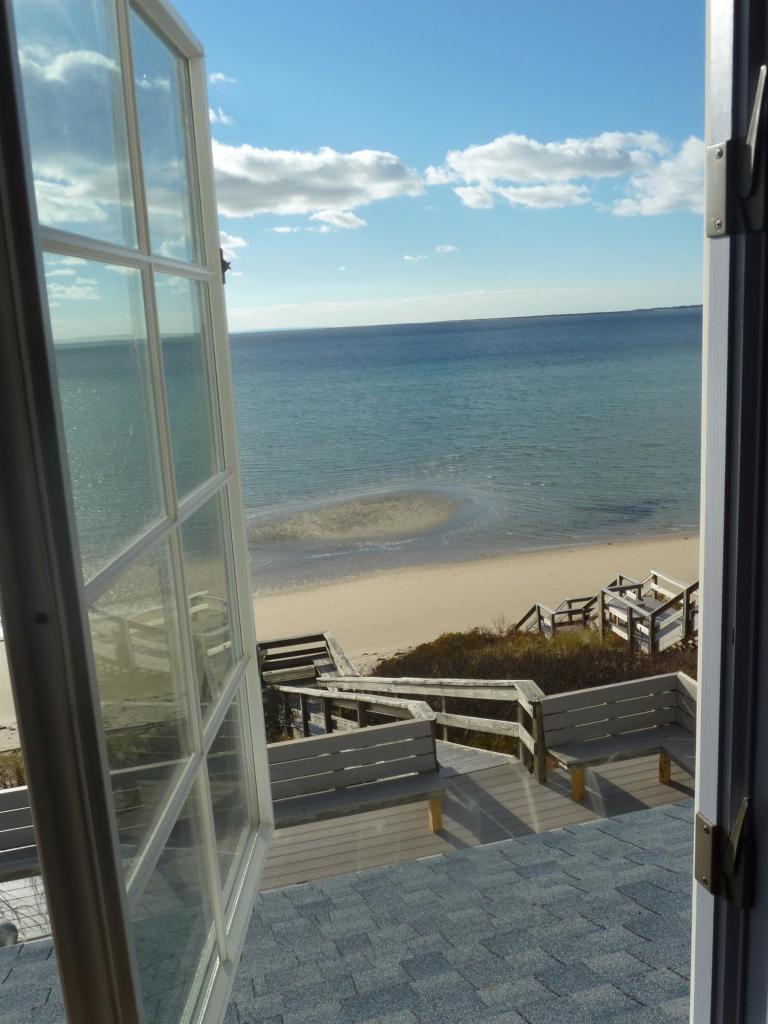 25 Bay View Road Truro, MA 02666 - Photo 10 of 21 a view of a balcony with an outdoor space