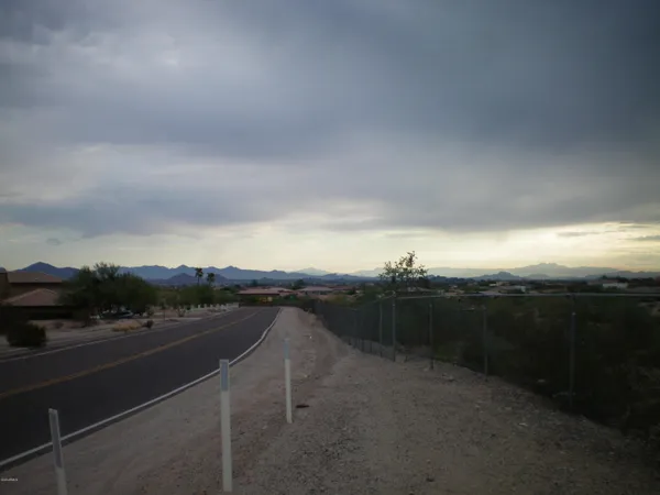 a view of a city street