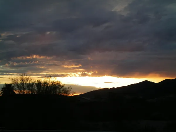 a view of an ocean from a floor