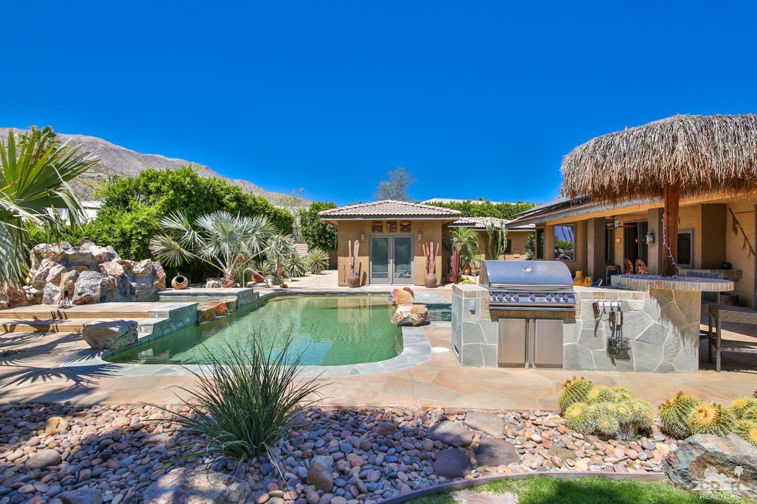 72187 Rancho Road Rancho Mirage, CA 92270 - Photo 7 of 25 a view of a house with backyard and sitting area