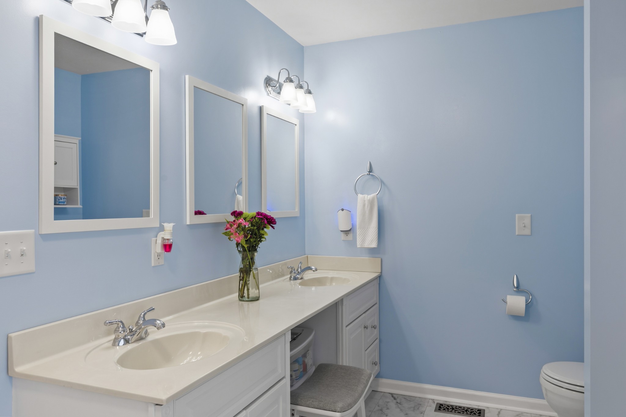 454 Campbell Hollow Road Bethpage, TN 37022 - Photo 35 of 57 a bathroom with a sink and a mirror