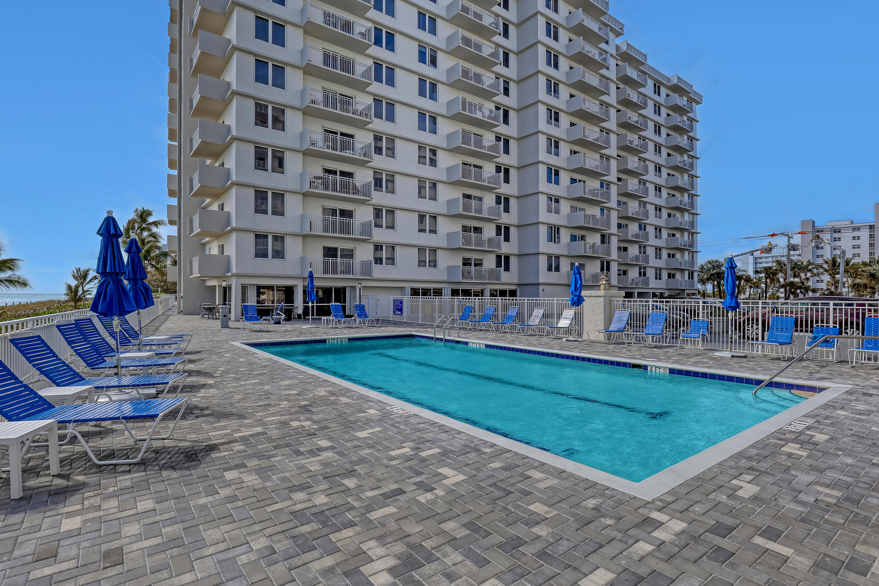 3301 South Ocean Boulevard, Unit 403 Highland Beach, FL 33487 - Photo 37 of 51 2 heated Pools