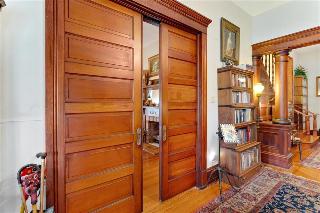 704 East Main Street Honey Grove, TX 75446 - Photo 9 of 40 Original pocket doors