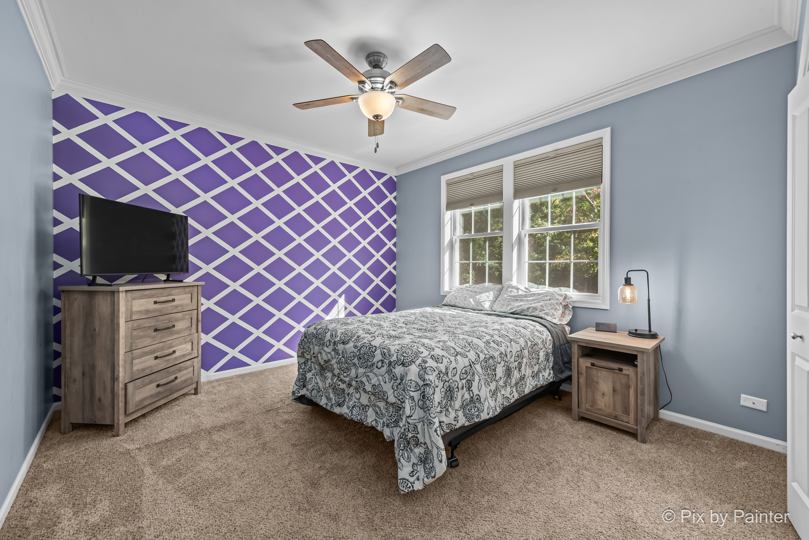 39247 Rangers Way Antioch, IL 60002 - Photo 36 of 53 a bed room with a bed and a television