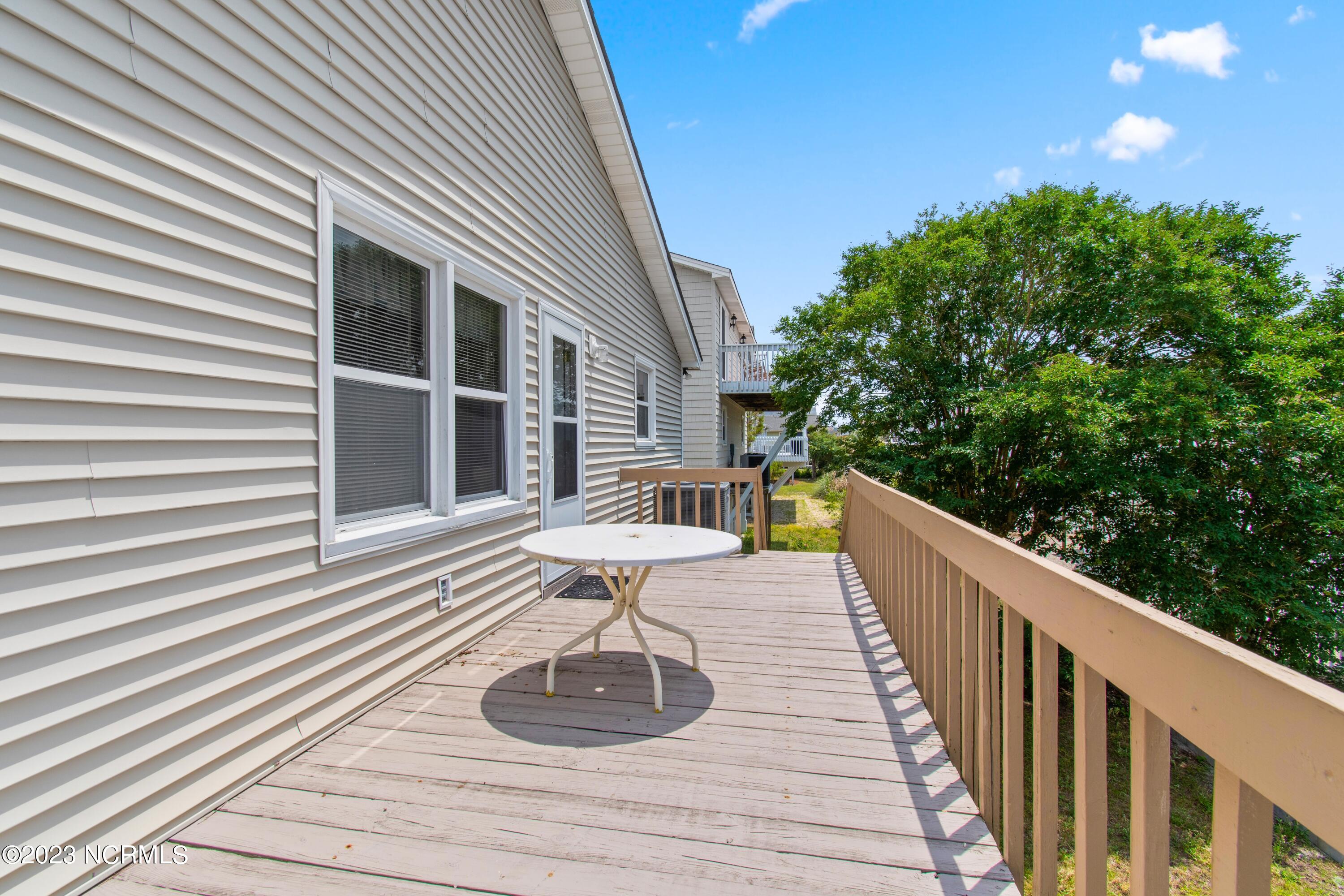 414 5th Street Sunset Beach, NC 28468 - Photo 32 of 47 Open Back Deck faces West