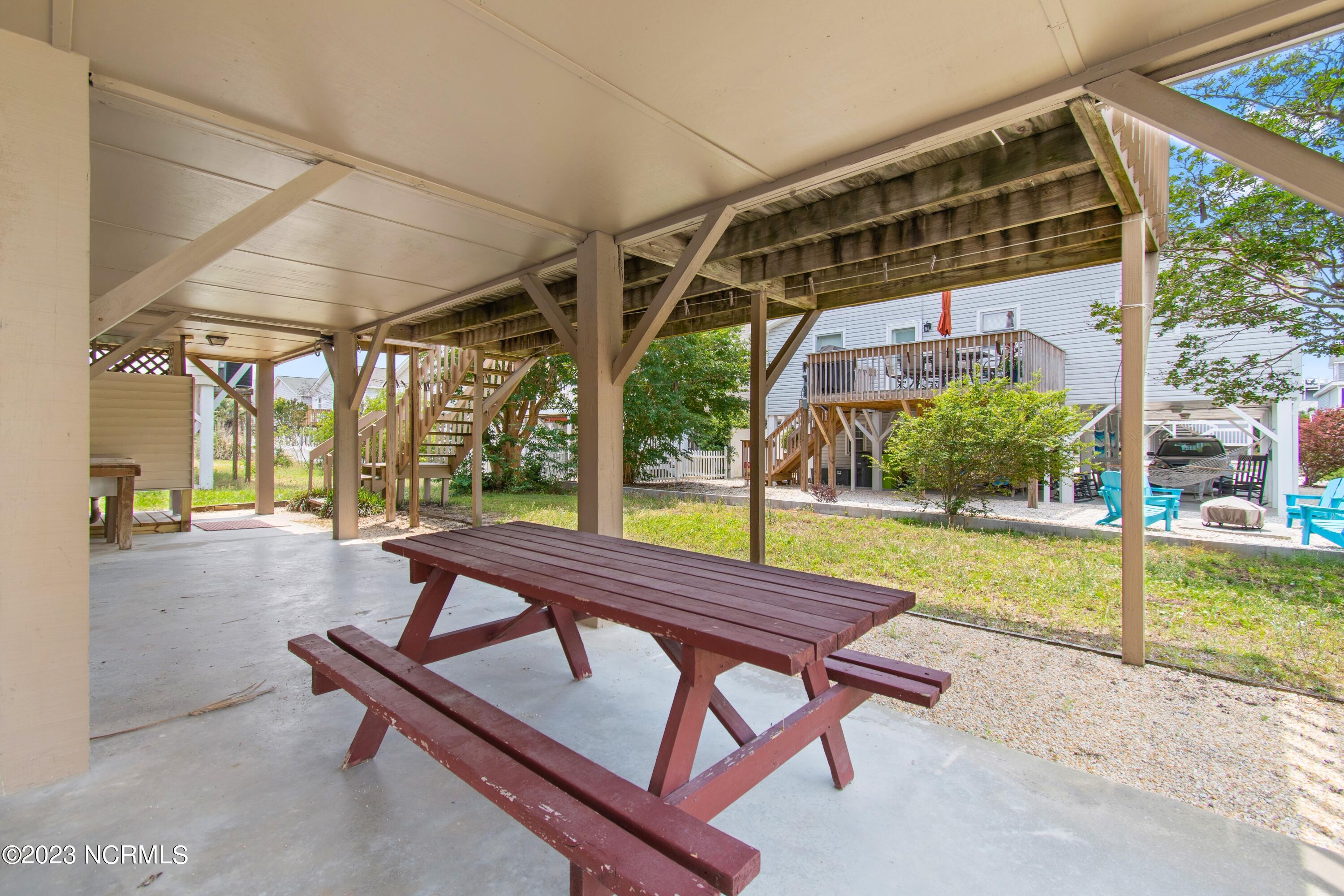 414 5th Street Sunset Beach, NC 28468 - Photo 33 of 47 Enjoy Shady Dining Under Home