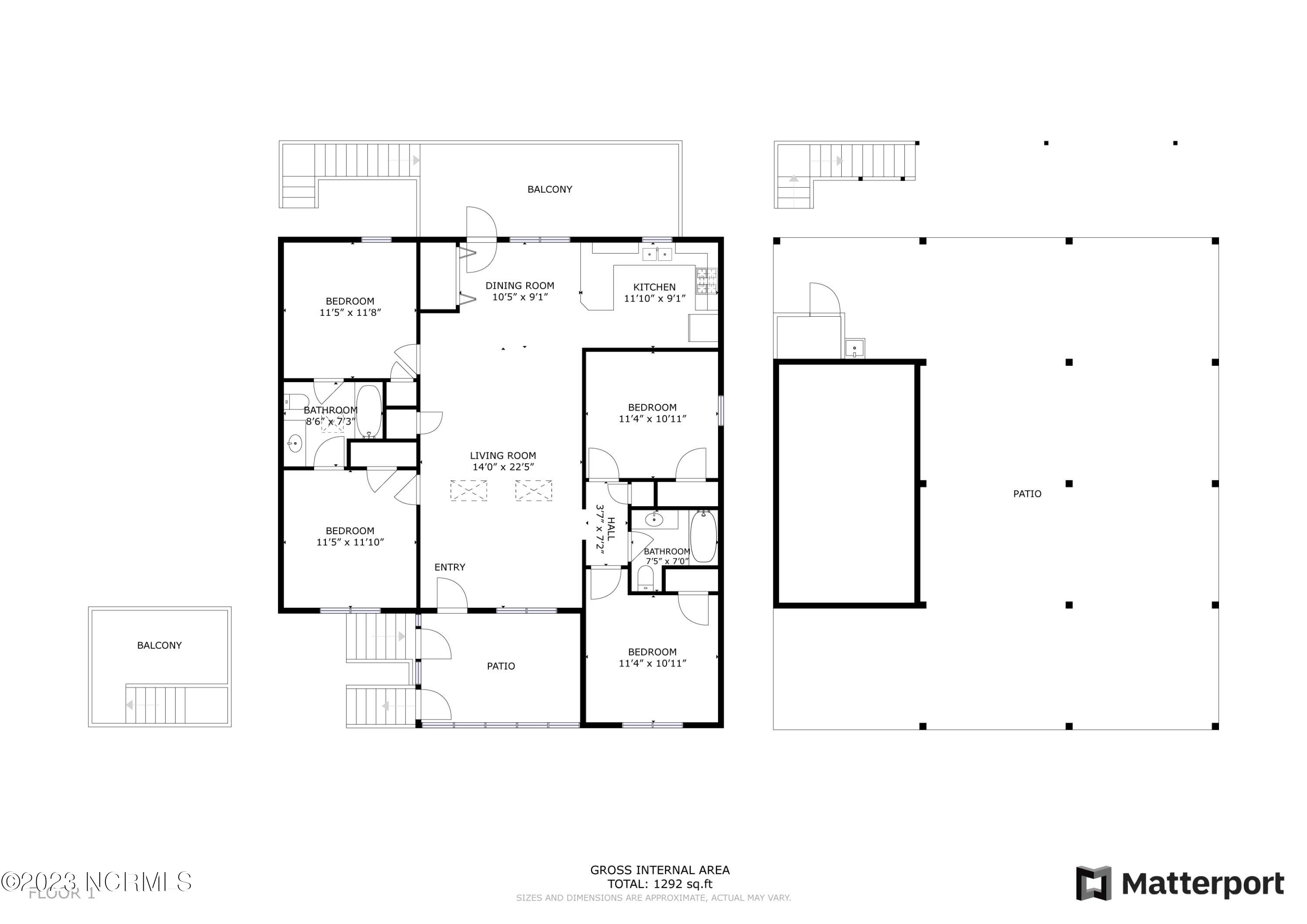 414 5th Street Sunset Beach, NC 28468 - Photo 47 of 47 Floorplan