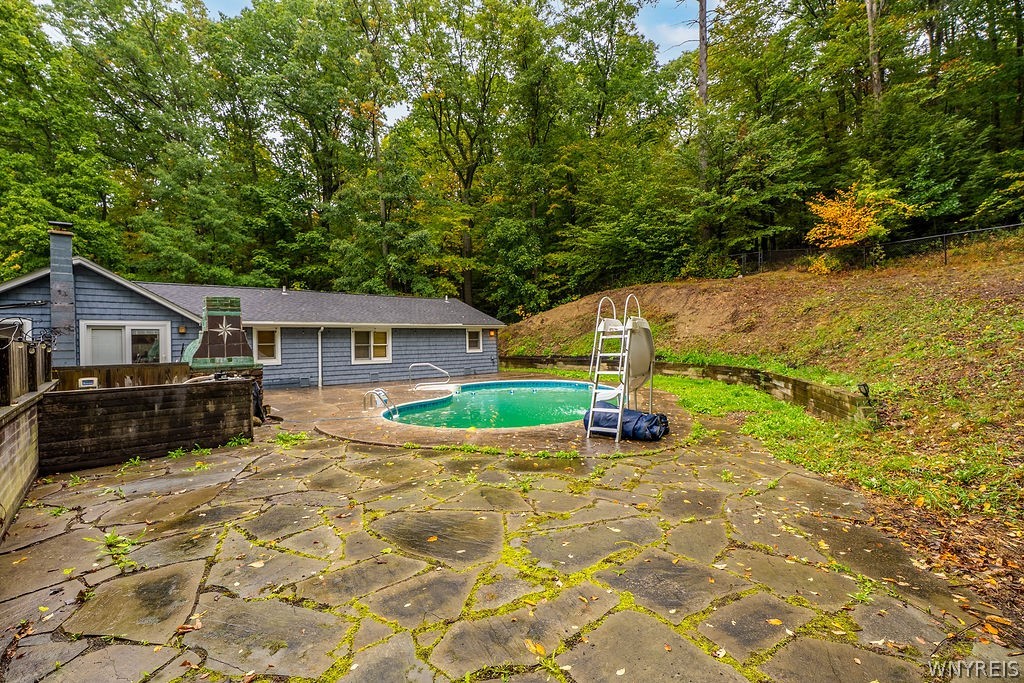 7015 South Abbott Road Boston, NY 14075 - Photo 47 of 49 Another view of Pool and the Home