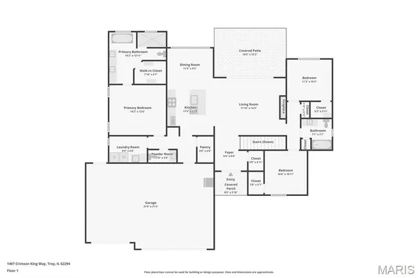 $515,000 | 1407 Crimson King Way, Troy, IL 62294