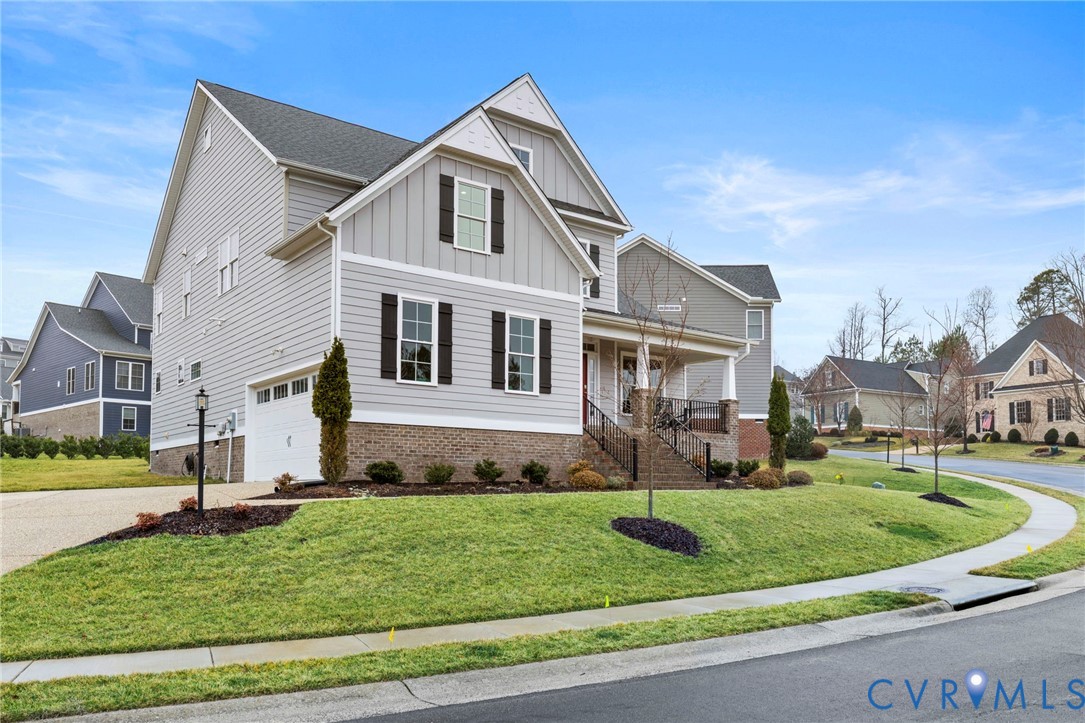 4001 Bircham Loop Midlothian, VA 23113 - Photo 2 of 33 a front view of a house with a yard