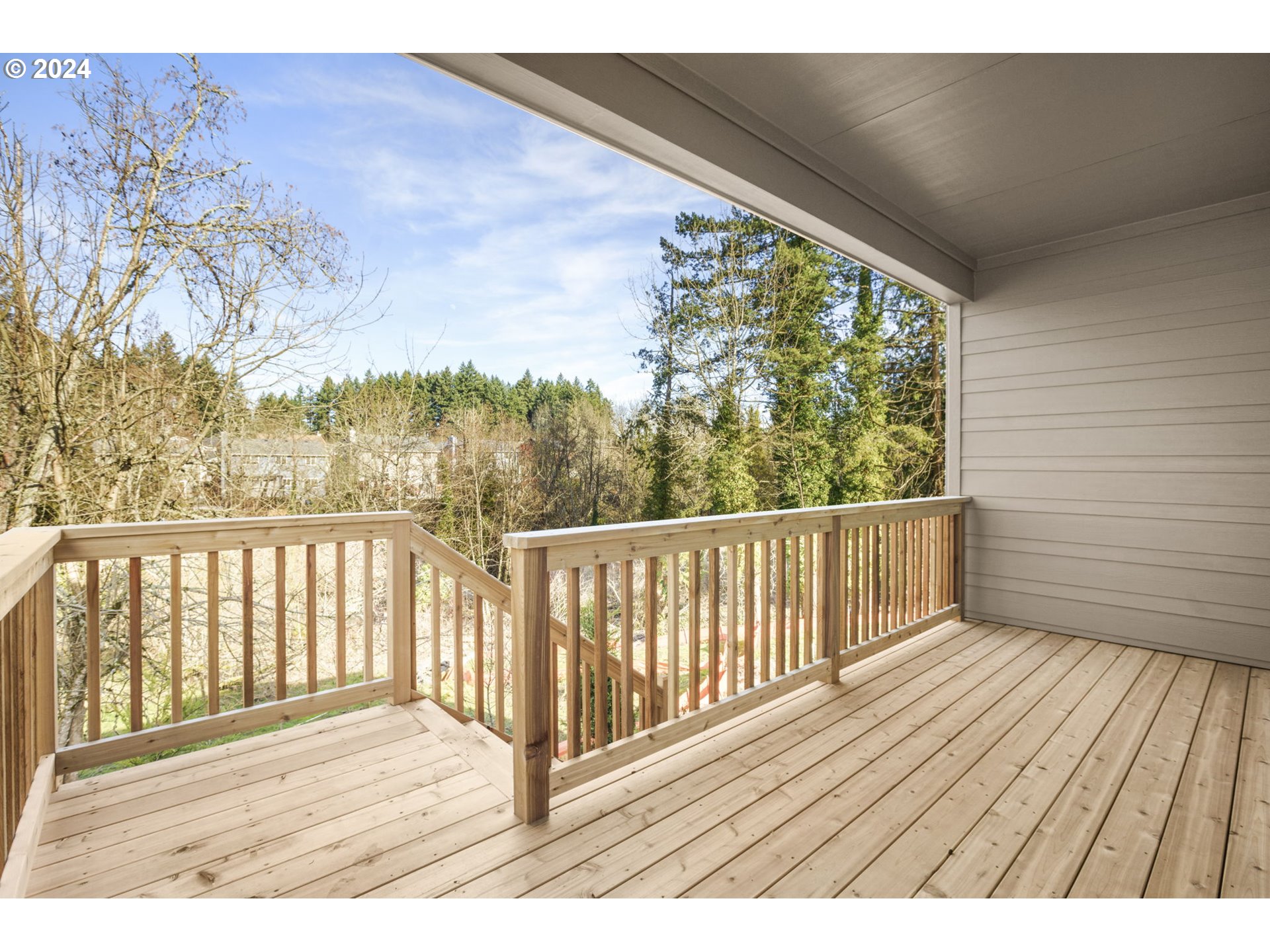 7233 Northeast Ridge Drive Hillsboro, OR 97124 - Photo 23 of 24 a view of balcony with wooden floor