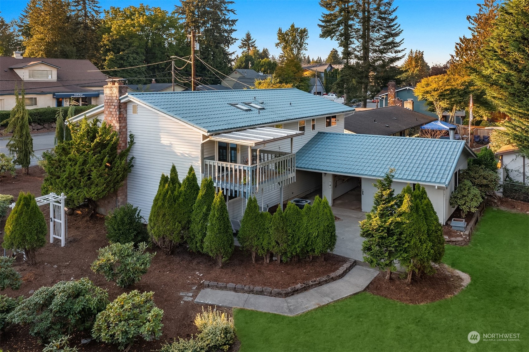 1005 Ave A Snohomish, WA 98290 - Photo 17 of 27 an aerial view of a house